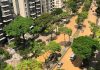 Rotura de una tubería causó estragos en el Boulevard del Cafetal: inundó calles a la altura de Santa Paula y generó cąøs vehícular (+ Detalles)