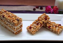 Barritas energéticas caseras: te sirven como desayuno y merienda de cereales, frutos secos y semillas