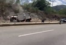 Fuërte accidënte en la ARC genera retención vehicular a la altura de Paracotos (+ Detalles)