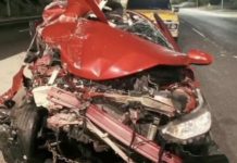 Mujer resultó heridä en un accidênte vial en la Caracas-La Guaira durante la madrugada de este sábado 9 de mayo (+ Detalles)