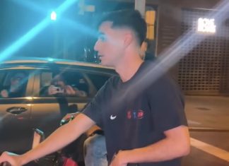 Fanáticos se consiguieron a Pedri, Olmo y Eric García mientras celebraban el título de liga en su paseo en bicicleta (+ Detalles)
