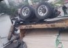 Accidënte vehicular en Tazón: Gandola vølcada bløqueó el tránsito y obligó a habilitar contraflujo (+ Detalles)