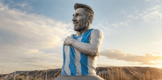 Monumental: La estatua de Messi más alta del mundo ya es una realidad (+ Detalles)