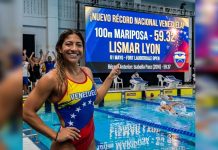 Lismar Lyon hace historia: rompe récord nacional en 100 m mariposa y pone a Venezuela en lo más alto