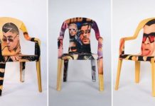 Bad Bunny transforma simples sillas en piezas de arte y sorprende al mercado cultural con nueva propuesta creativa (+ Fotos)
