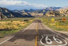Ruta 66 cumple 100 años: un viaje icónico entre neones, moteles y paisajes del desierto estadounidense