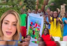 Shakira invita a los niños de Uganda a bailar en el show final de la copa del mundo (+ Detalles)