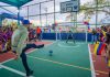 Más de 300 jóvenes celebran la recuperación de una cancha en Inés Romero con techos nuevos y pintura renovada (+ Fotos)