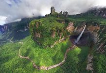 ¡Increíble! Así se ve el Parque Nacional Canaima desde el cielo: un recorrido en helicóptero que deja sin aliento (+ Video)