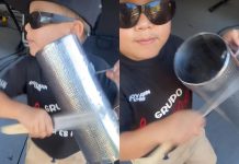 «Con el swing se nace» Niñö prodigio se vuelve viral en redes sociales por su asombrosa destreza con la güira (+ Video)