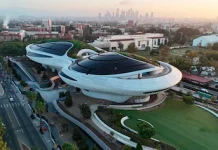 El museo futurista de George Lucas abrirá en Los Ángeles con más de 40 mil obras y una arquitectura inspirada en naves espaciales