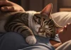 La ciencia explica por qué los gatos prefieren dormir encima de sus dueños y no en sus propias camas