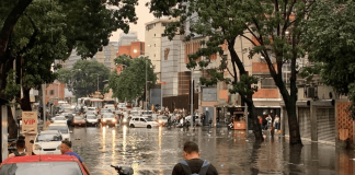 Inameh prevé lluvias con descargas eléctricas en gran parte de Venezuela para las próximas horas