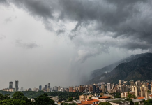 Inameh pronostica lluvias de intênsidad variable para gran parte del país durante horas de la tarde y noche