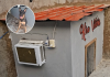 Minisuite perruna con aire acondicionado: Construyen casa con aire acondicionado para una perrita (+ Video)