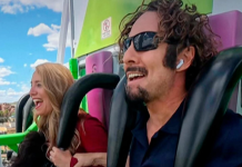 Imagina que tu cantante favorito se siente a tu lado en la montaña rusa: Cámara oculta con David Bisbal en un parque de diversiones (+ Detalles)