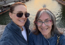 Natalie Portman compartió la primera foto de su embarazo con 44 años: Posó en París junto a su madre (+ Detalles)
