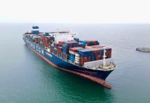 El Puerto Internacional de La Guaira hace historia con el atraque del CMA CGM Bali, el buque más grande registrado en el país (+ Video)
