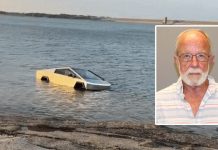 Dëtienen a un conductor de una Cybertruck tras ingresar su vehículo a un lago de Texas para comprobar si era “todoterreno” (+ Detalles)