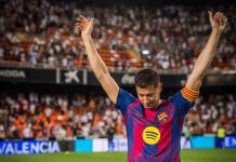 Despedida de Lewandowski de visitante: Hasta en Valencia fue aplaudido el polaco con una reconocida trayectoria en lo más alto del fútbol (+ Video)