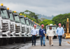 Gobierno entrega flota de maquinaria pesada para 11 estados del país con el fin de reforzar el plan de mitigación de riesgos ante las lluvias
