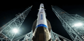 Expløtó un cohete New Glenn de Blue Origin en tierra durante una prueba de motores en Florida