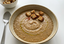 Puré de lentejas casero y lleno de sabor: una versión vegetal, económica y cremosa