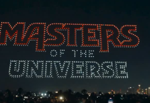 El pøder de Grayskull ilumina el cielo: He-Man conquista Los Ángeles con un Récord Guinness por su show de drones (+ Video)