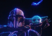 El increíble show de drones inspirado en The Mandalorian por el Star Wars Day en Seúl (+ Fotos)