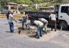 Kilómetro 13 y 14 de la carretera Panamericana, sentido Los Teques- Caracas está siendo intervenidø a través del Plan de Bacheo y reparación asfáltica