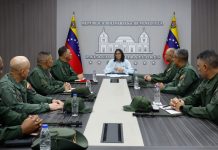 Plan de 100 Días para la Operatividad Integral y la Doctrina Militar es liderado por la Presidenta Encargada Delcy Rodríguez y el alto mando militar de Venezuela