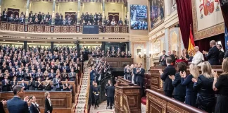 El Papa admitió en España que la Iglesia no siempre estuvo a la altura durante la conquista de América: recibió larga ovación tras su discurso en el Congreso de Diputados