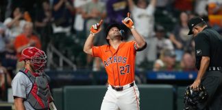 José Altuve brilla con su quinto cuadrangular en la contundente victoria de los Astros sobre los Atléticos