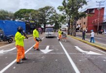 INTT anunció cierre de tres arterïas viales de Ciudad Bolívar: labores desarrolladas para la reforestación