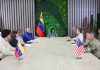 Presidenta encargada Delcy Rodríguez coordina acciones de respuesta y asistencia humanitaria con delegación de Estados Unidos tras sismös