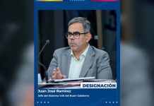 Ejecutivo Nacional designó a Juan José Ramírez como nuevo Jefe del Sistema 1×10 del Buen Gobierno (+ Detalles)