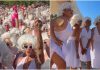 Centenario de Marilyn Monroe se convirtió en récord Guinness: más de mil personas vestidas de blanco con pelucas se reunieron en California como el mayor número de imitadores (+ Fotos)