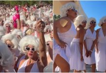Centenario de Marilyn Monroe se convirtió en récord Guinness: más de mil personas vestidas de blanco con pelucas se reunieron en California como el mayor número de imitadores (+ Fotos)