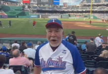 El béisbol venezolano se hace sentir en Washington: Tiburones de La Guaira lleva mensaje a Maikel García (+ Video)