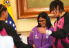 Presidenta encargada Delcy Rodríguez rindió homenaje y condecoró a los campeones del baloncesto nacional (+ Fotos)