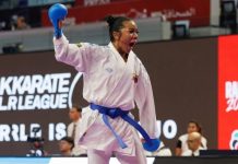 La karateca venezolana Yorgelis Salazar hace historia en Marruecos al conquistar su tercer título de Grand Winner en la Liga Mundial de Karate