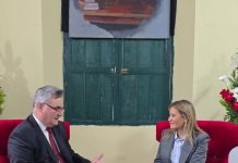 Valencia y la Federación de Rusia afianzan alianza diplomática durante encuentro oficial entre la alcaldesa Dina Castillo y el embajador Sergey Melik-Bagdasarov (+ Detalles)