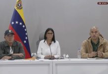 Delcy Rodríguez: 30 países apoyan las labores de salvamento en Venezuela a cinco días del doble terremoto