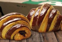Croissant con chocolate: un bocado perfecto para esos momentos de prisa y deseo de dulce, para cuando apetece dar una sorpresa a la familia