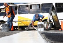 Trabajos de demarcación vial en el municipio Chacao buscan optimizar el flujo vehicular, prevênir accïdentes y fomentar una cultura de respeto al peatón (+ Fotos)