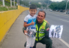 Gesto de amor puro de un hijo: Así fue sorprendido un funcionario de la GNB en un emotivo encuentro del Día del Padre en plena autopista (+ Video)