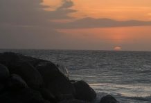 El atardecer en las costas de Anare, La Guaira, cautiva con su impresionante belleza natural (+ Video)