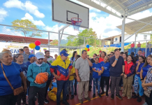 Más de 1.000 familias de Valera estrenan cancha deportiva multifuncional en el sector La Montañita