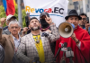 Divërsas organizaciones ecuatorianas presentan formalmente ante el CNE una nueva solicitud de revØcatoria cØntra Daniel Noboa
