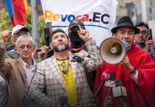 Divërsas organizaciones ecuatorianas presentan formalmente ante el CNE una nueva solicitud de revØcatoria cØntra Daniel Noboa